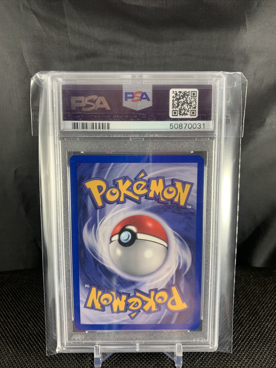 2000 Pokemom Gym Challenge Brock's Ninetales Holo 1st Edition PSA