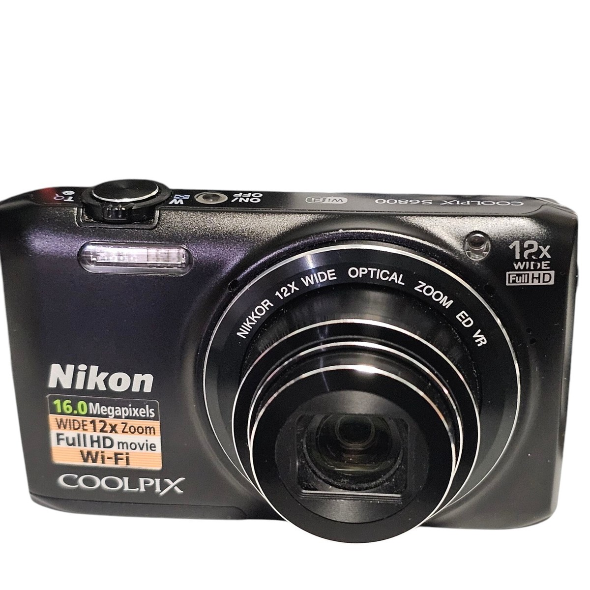 Nikon COOLPIX S6800 16.0MP Digital Camera - Black for sale Nikon COOLPIX S6800 16.0MP Digital Camera - Black for sale