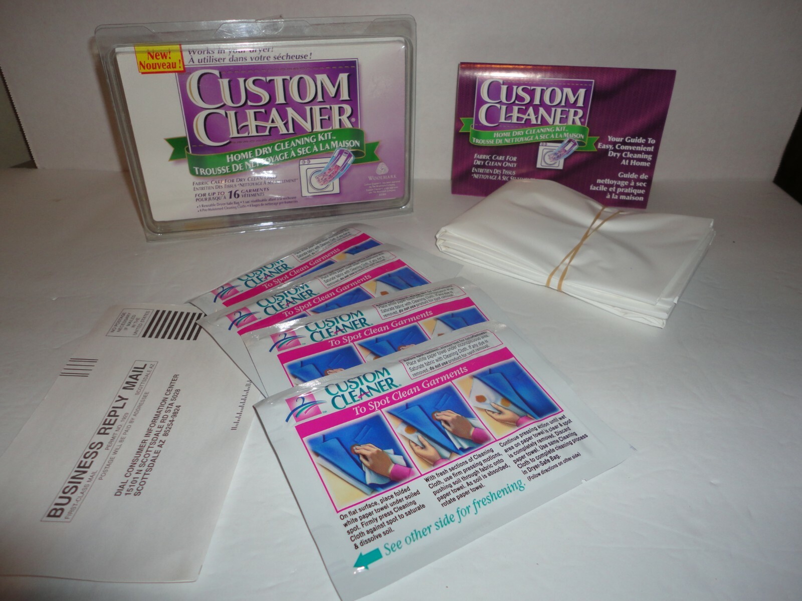 Custom Cleaner Home Dry Cleaning Kit Up To 16 Garments works in your