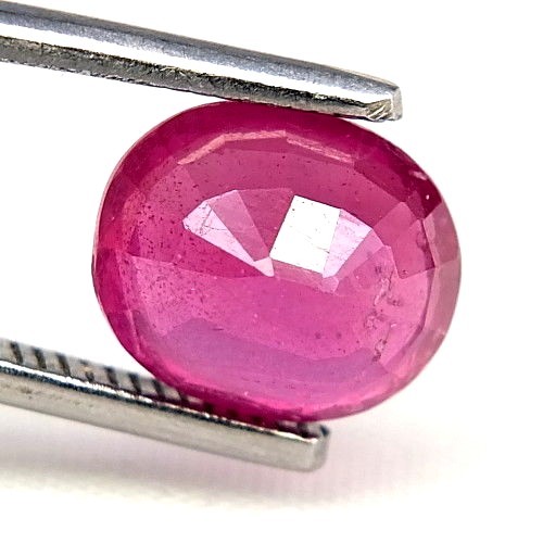 SHOLA Echt 4,61 Ct Natürlicher Rot Rubin aus Madagaskar - Picture 2 of 2