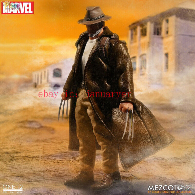 Perfect Mezco Toyz 1/12 Marvel Old Man Logan Action Figure Perfect Mezco Toyz 1/12 Marvel Old Man Logan Action Figure