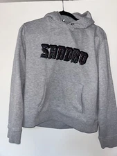 Sandro Grey Women’s Hoodie Sz Medium ? Please Refer To Pictures 