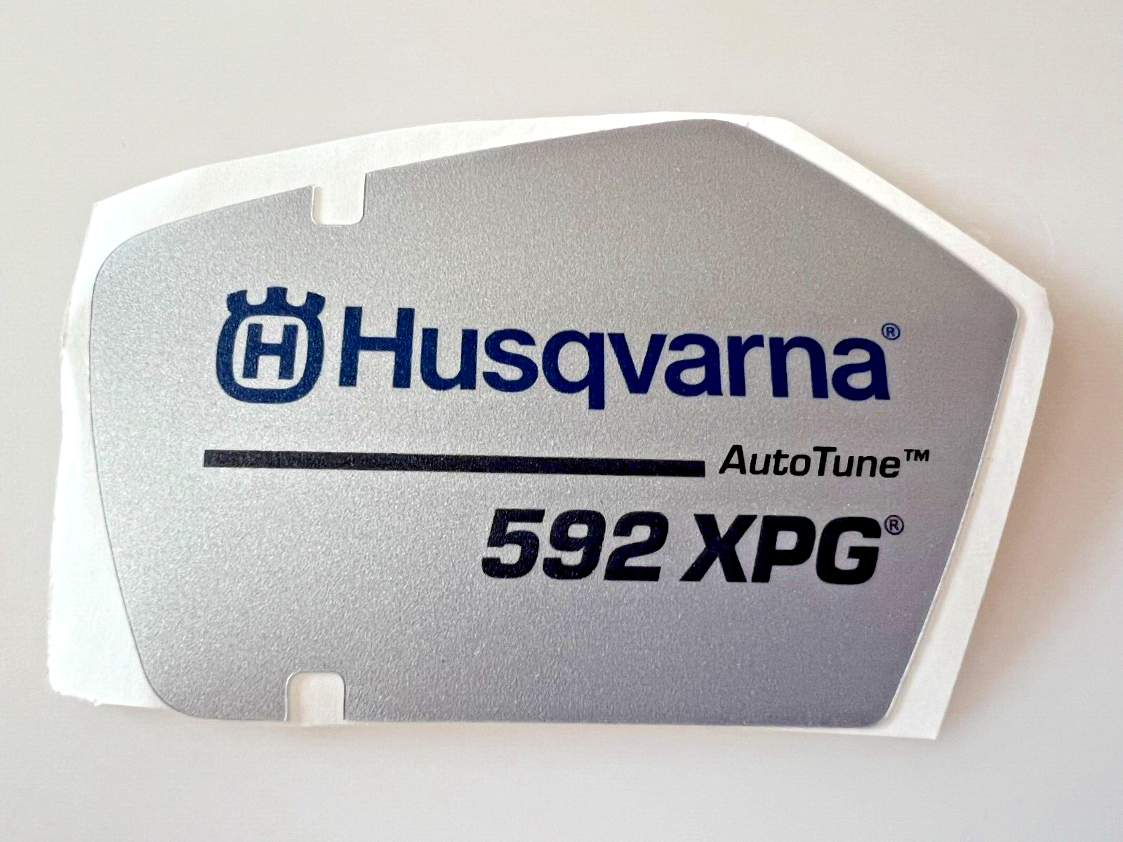Genuine Husqvarna Starter housing STICKER LABEL for Husqvarna Chainsaw 592xpg