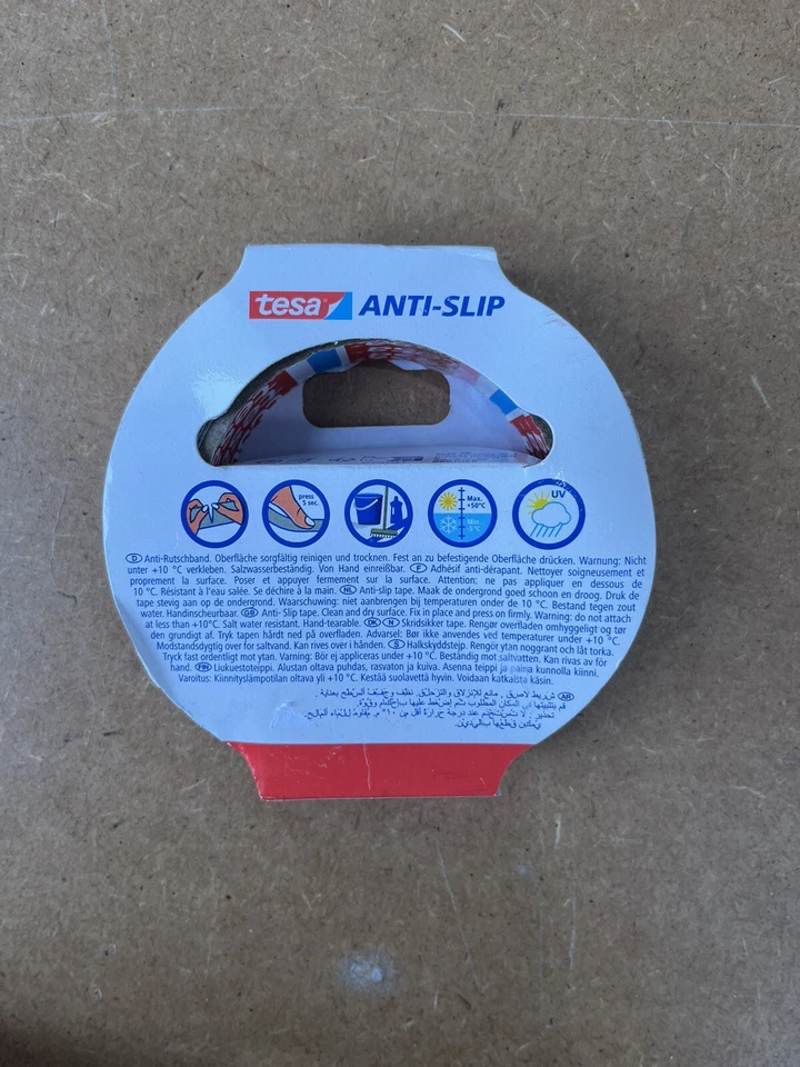 tesa Anti-Slip Tape - Glow Non-Slip Adhesive Tape for Indoor and Outdoor - image 2 of 3