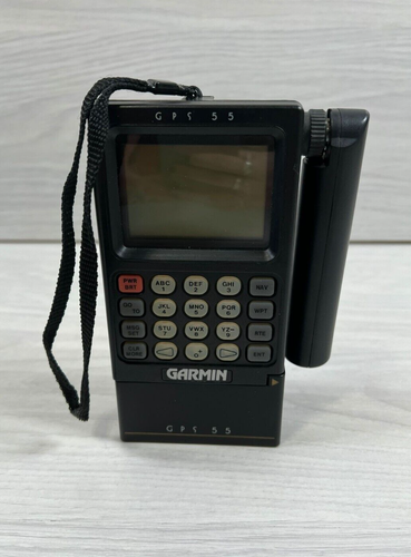 Garmin GPS 55 AVD Osobisty ręczny nawigator morski lotnictwo lądowe Vintage (C6) - Zdjęcie 3 z 8