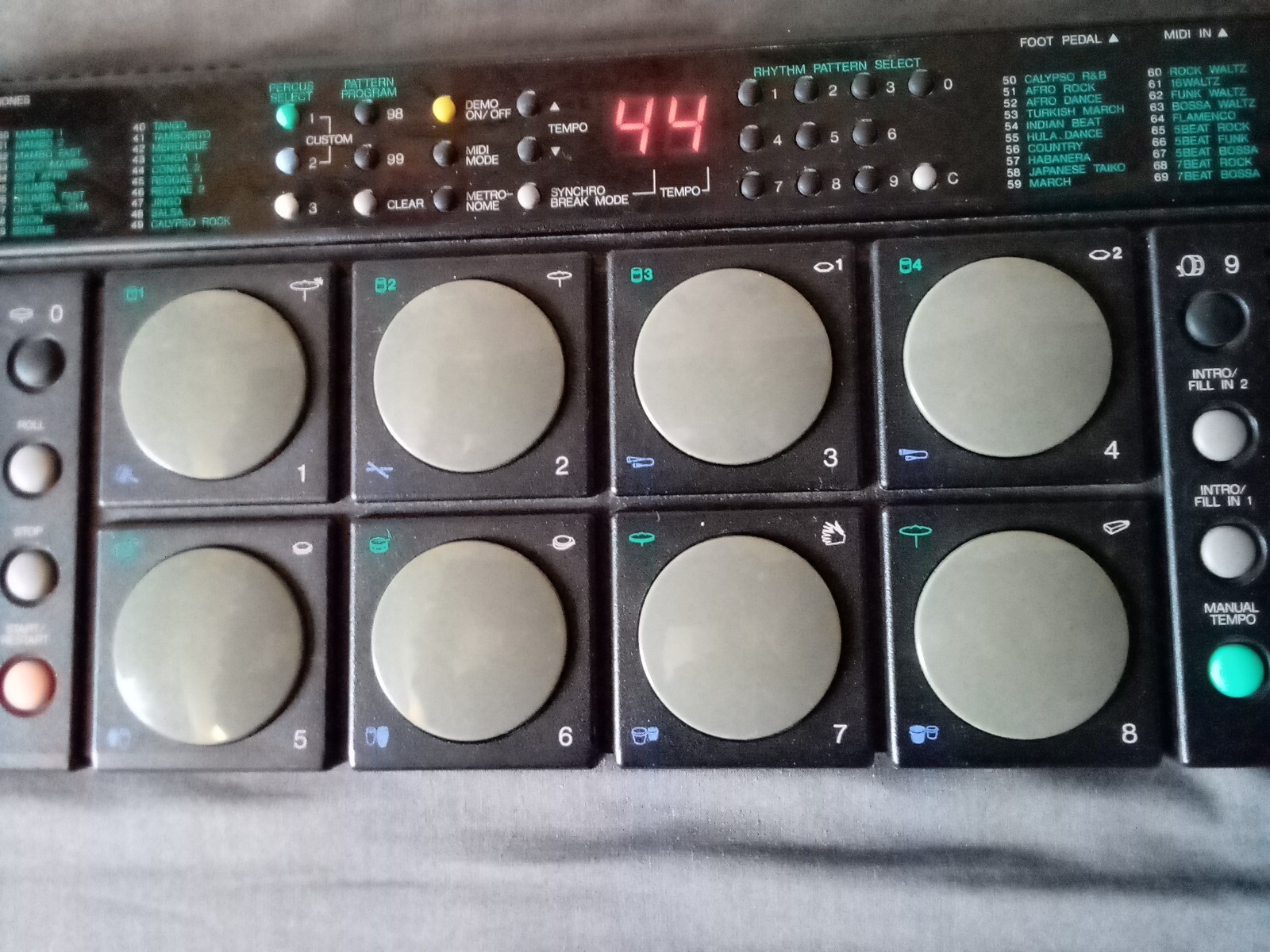 Yamaha DD10 Digital Percussion Drum Machine eBay