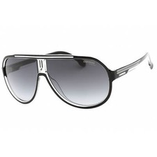 Carrera Men's Sunglasses Black White Aviator Shape Frame CARRERA 1057/S 080S 9O