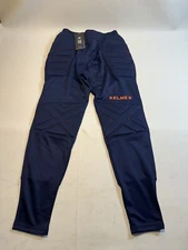 KELME Goalkeeper Pants w/ Protection Pads Goalie Pants Navy XS - Usa  Navy Blue