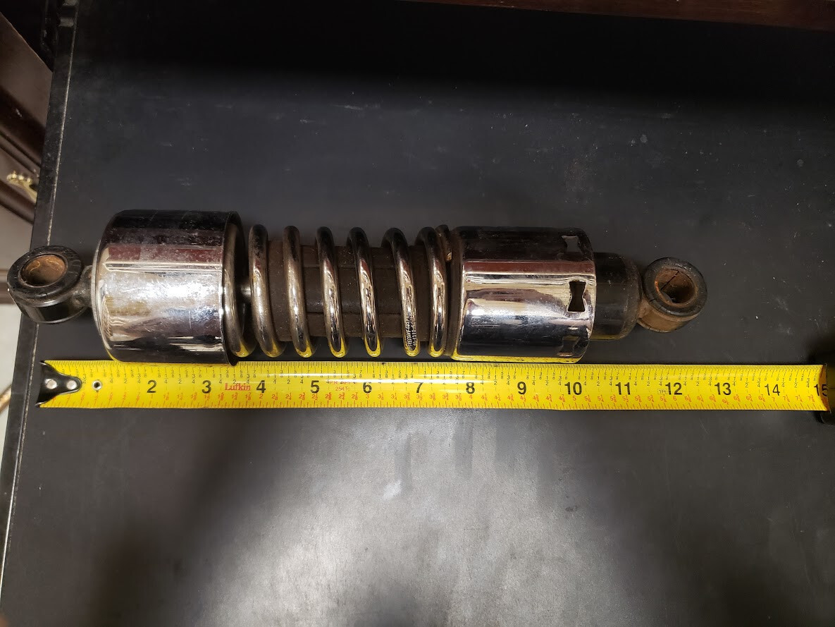 HARLEY DAVIDSON PROGRESSIVE SUSPENSION CHROME SHOCKS 03-1310
