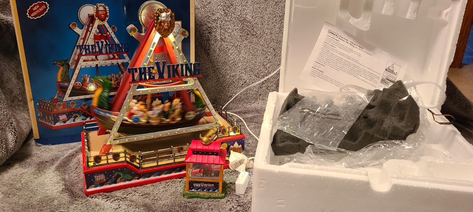 Lemax The Viking Ship Carnival eBay