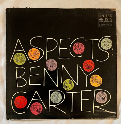 Benny Carter - ''Aspects'' - VG/VG - 1959 mono vinyl LP - UAL 4017 - ultrasonic