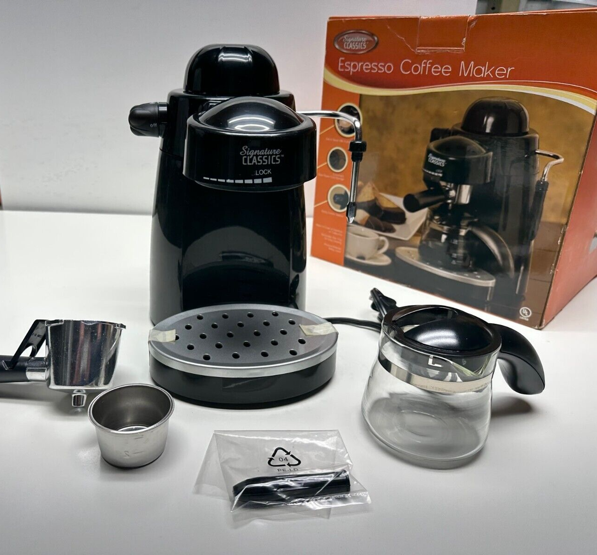 Espresso Coffee Maker Signature Classic - Gift Never Used, Opened