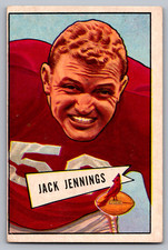 1952 BOWMAN LARGE #59 JACK JENNINGS CARDINALS