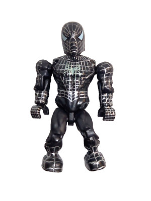 Mega Bloks Construx Spider-Man schwarz Minifigur Actionfigur Classic Suit - 2''