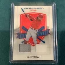 2021 Panini Chronicles JOEY VOTTO Dual Patch Relic #31 Cincinnati Reds