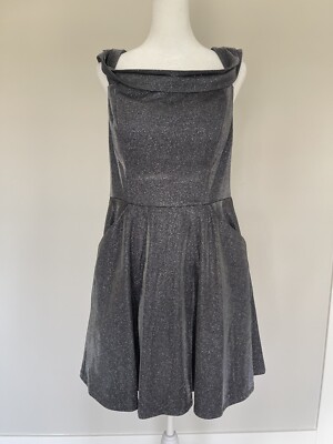 CITY STUDIO Juniors Size 13 Metallic Off Shoulder Mini Fit + Flare Dress  Prom | eBay