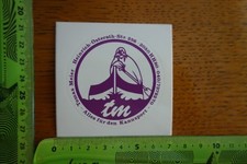 Alter Aufkleber Sport TM Alles für den Kanusport Hamburg Tomas Meier