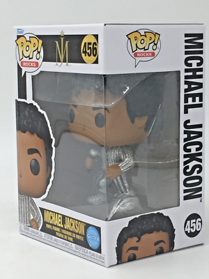 Funko Pop! Rocks MJ Michael Jackson #456 GLITTER with Protector | eBay