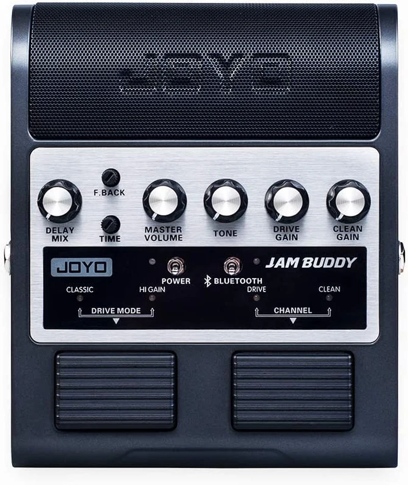 Portable Guitar Practice Amp Pedal All In One Rechargeable Bluetooth Combo Gui