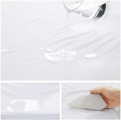🔥New Waterproof Mattress Cover Protector Fitted Wet Sheet King Size Bed UK
