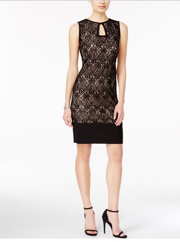 R&M Richards Lace Sleeveless Cocktail Dress SIZE 8 - Picture 2 of 5
