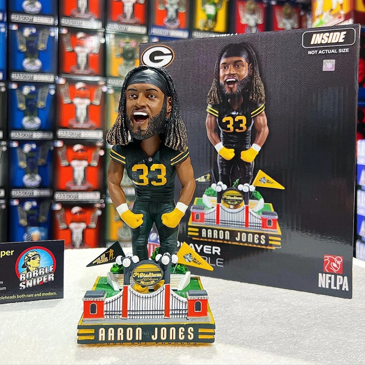 Aaron jones green bay packers jersey 2025