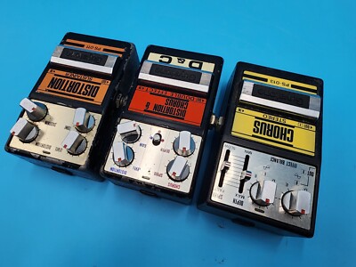 Rare Guyatone Guitar Effect Pedal Bundle PS 011 013 017 Lot Japan