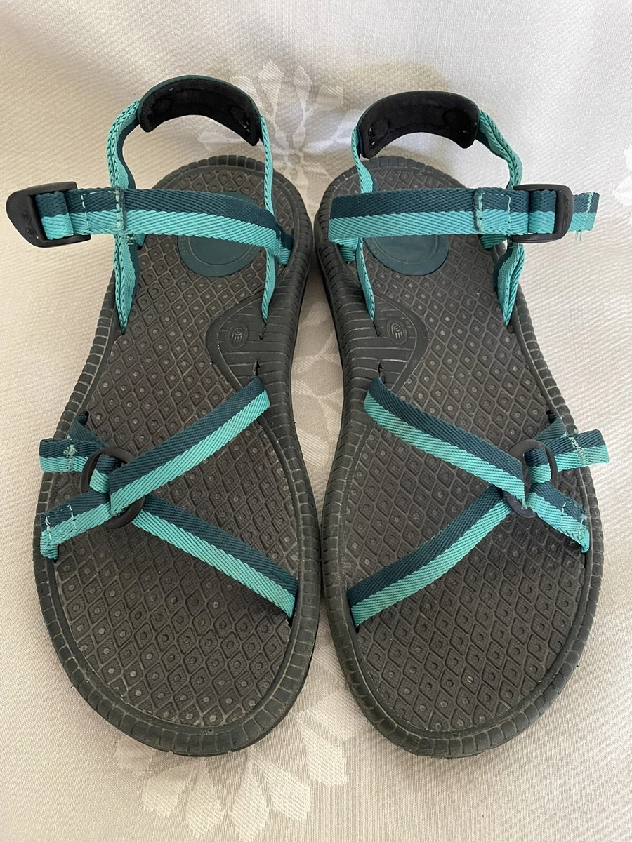 TEVA Size 8 Teal Sport Sandals Trail Water Shoes 1002031 eBay