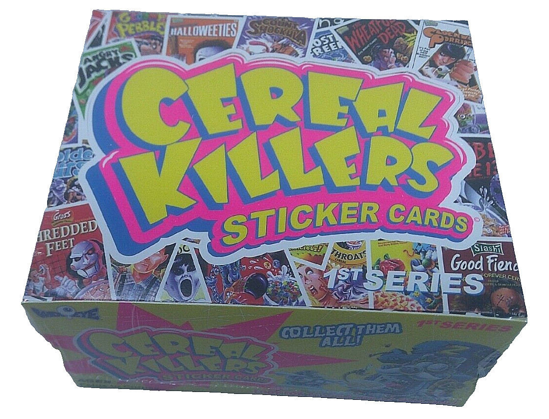2012 Cereal Killers Series 1 Hobby Box 24 Packs - Brand New - Waxeye