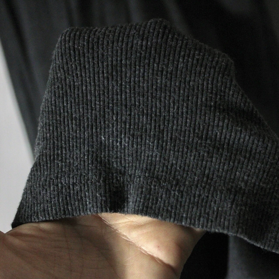 Gilligan Omalley вязаный Cami ночная рубашка скольжения платье размер S Sleepwear серый кокетка - Изображение 4 из 4