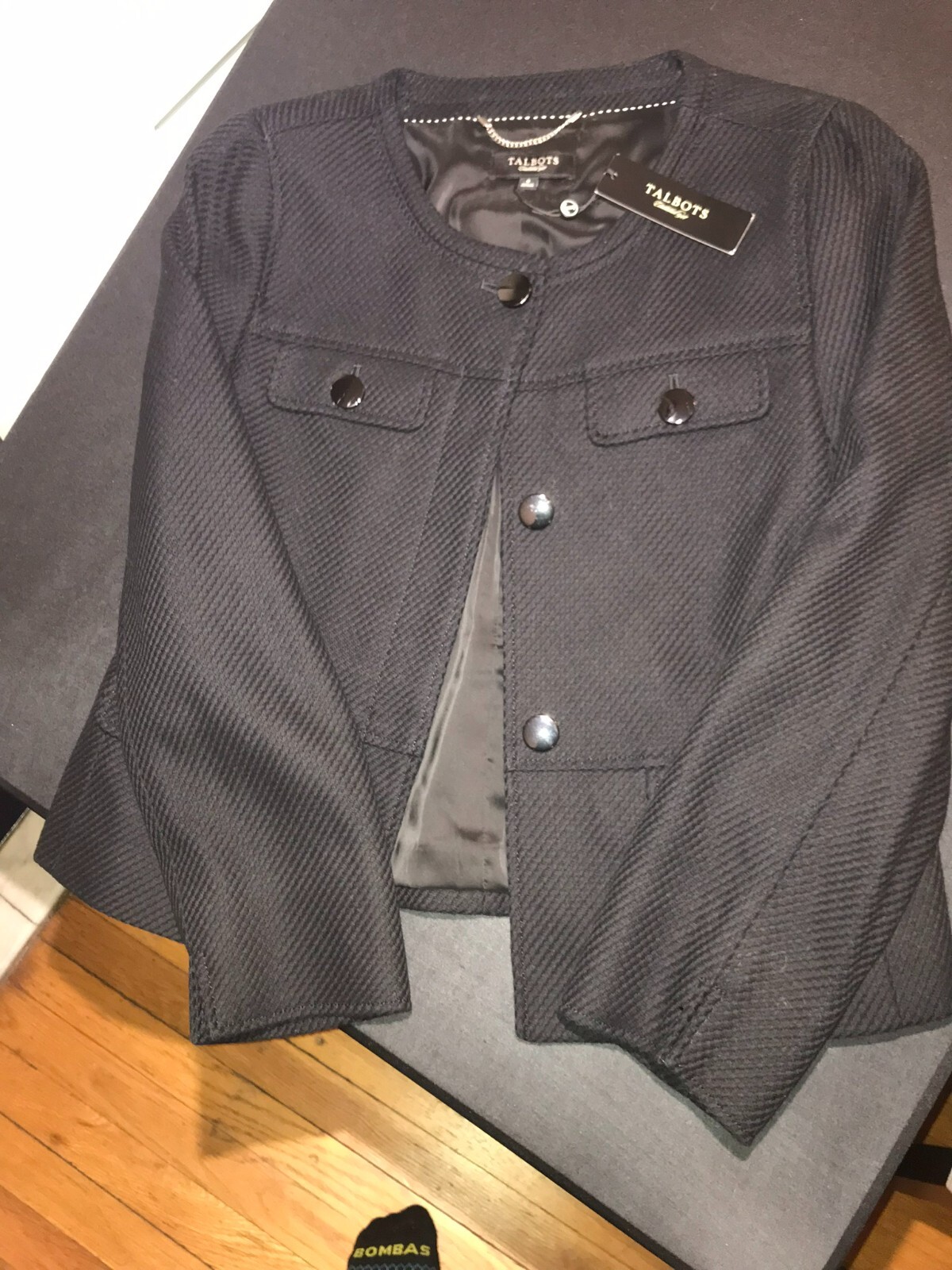 Talbot's Black 3 Button Lined Jacket | Blazer VTG… - image 19