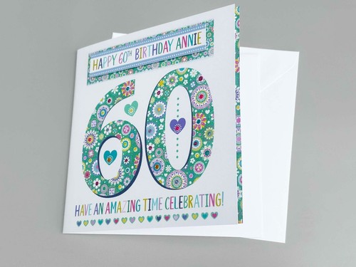 Biglietto 60° compleanno, personalizzato per uno speciale 60° auguri - Foto 10 di 15