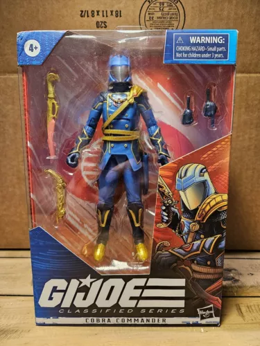 GI Joe Classified Series Cobra Commander #06 Regal Variant, New in Sealed Box