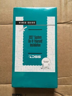 DSS SYSTEM Do it Yourself Installation 10 steps VHS Direct Broadcast Satellite