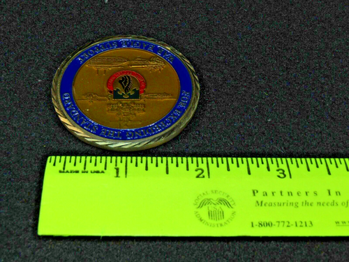 USAF 602nd Aviation Support Battalion 9-16-1999 WARHORSE! Challenge Coin - Picture 3 of 3