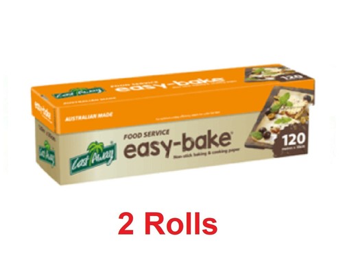 2 X Baking and Cooking Paper Roll 30cm x 120m - Picture 2 of 3