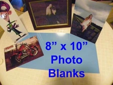 8" X 10"  Aluminum Sublimation Photography Blanks with protective PVC, 10PCs