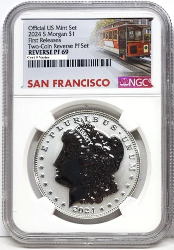 2024 morgan reverse proof silver dollar ngc rp 69 first releases sf