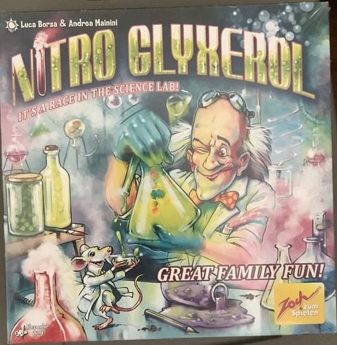 Nitro Glyxerol - Juego Race in the Science Lab NUEVO Y PRECINTADO - Imagen 1 de 2