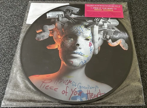 MEDUZA-PIECE OF YOUR HEART-UK LIMITED 10" PIC DISC VINYL 2021 (NEW & SEALED)