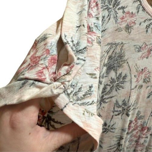 Camiseta Tropical Torrid 4 Algodón Modal Slub Cuello Redondo Manga Torcida Talla (24/26) Nueva con Etiquetas - Imagen 3 de 9