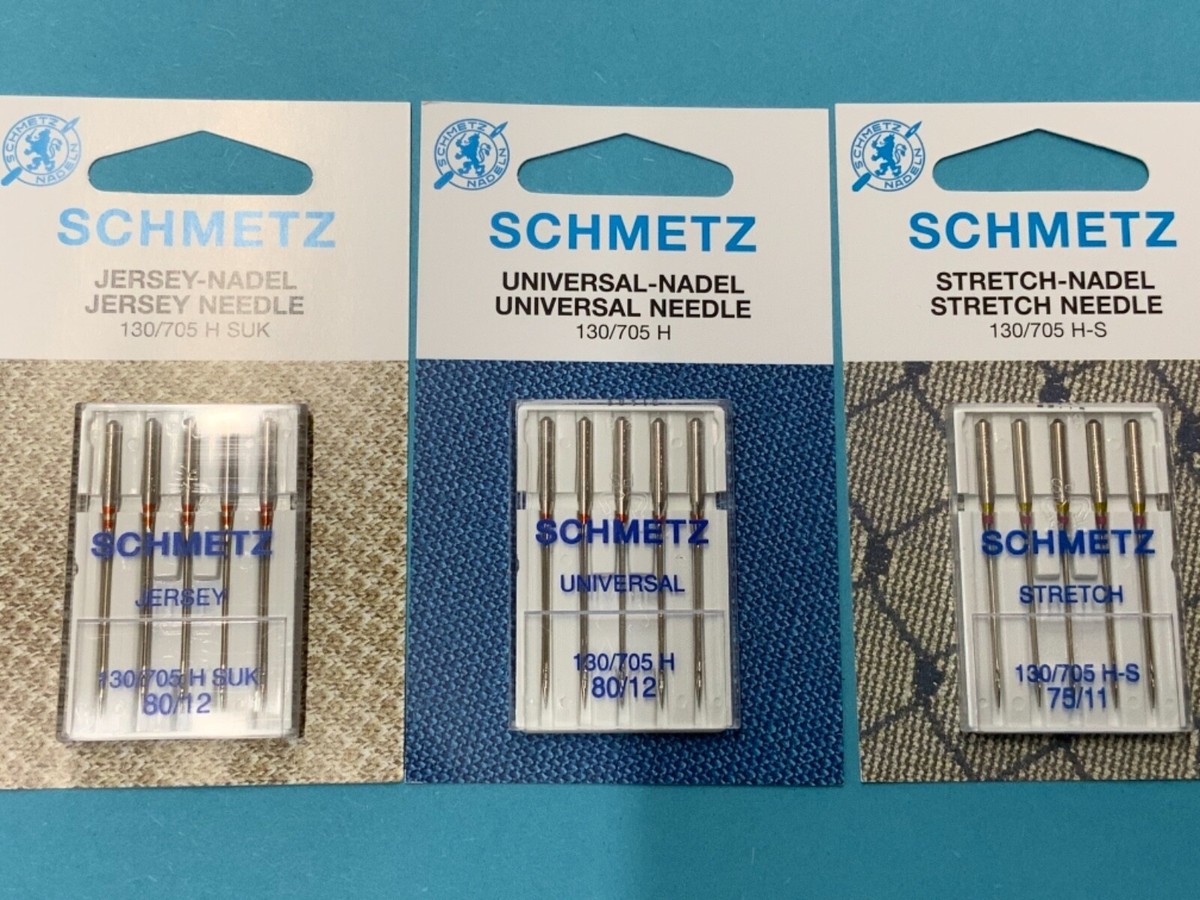 SCHETZ Nähaschinennadeln Set 4 Universal Nadeln | 2 Stretch Nadeln