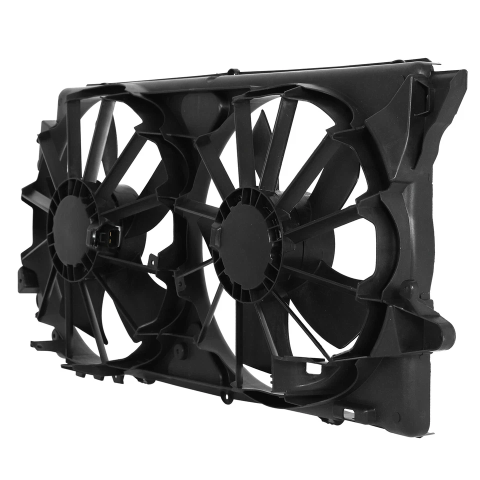 Radiator Cooling Dual Fan For 2010-2014 Ford F-150 Expedition Lincoln Navigator Foto 2 de 4