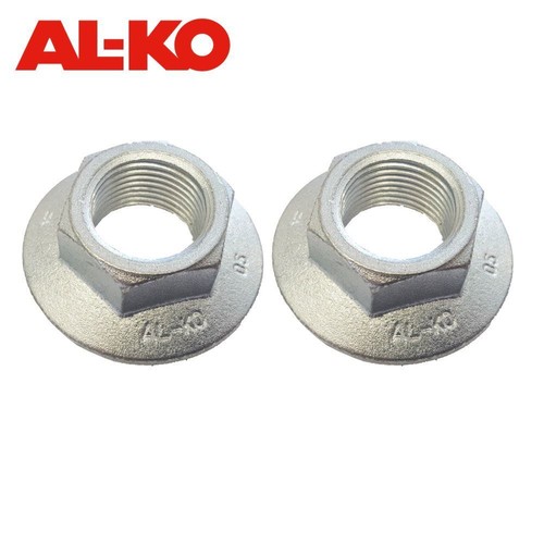 ALKO 36mm One Shot Nut Flanged Hub M27 Caravan Trailer 2361 Genuine