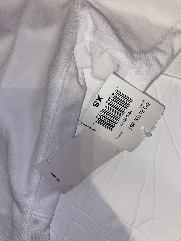 adidas Softball Women's Jersey XS Button closure Diamond Queen Elite White NWT - Image 3 of 4