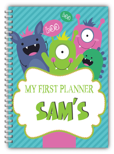 A5 MY FIRST PLANNER FOR CHILDREN /KIDS DAILY PLANNER DIARY/ PERSONALISED GIFT - Picture 16 of 32