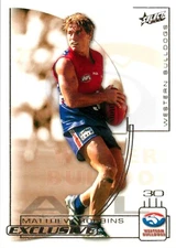 2002 WESTERN BULLDOGS AFL Card MATTHEW ROBBINS Exclusive