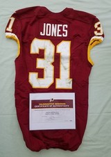 #31 Matt Jones of Redskins Game-Worn & Unwashed Jersey vs Cowboys WCOA 15025