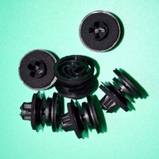 10pcs Door Clips Trim Panel Mountings Fastener Screws for Volkswagen with Seal