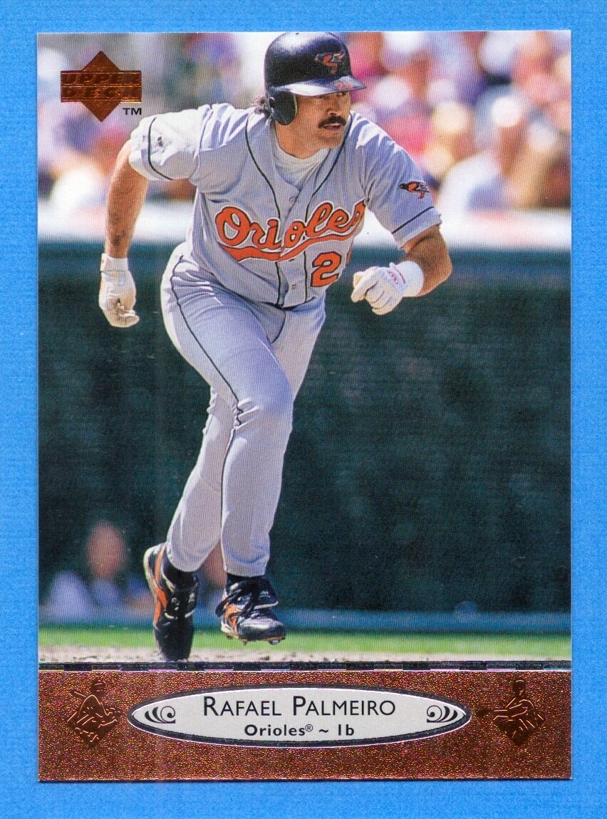 1996 Upper Deck #15 Rafael Palmeiro Orioles | eBay